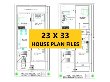 23 * 33 house plan