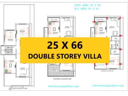 25 * 66 house plans
