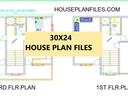 30x24 house plan