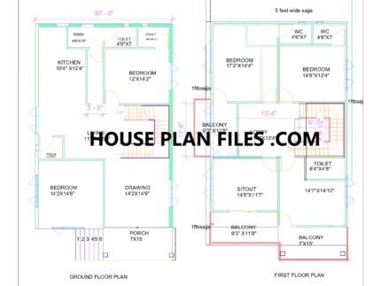modern home floor plans
