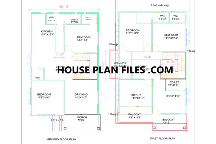modern home floor plans