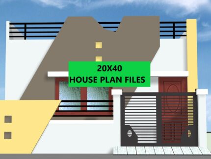 20 * 40 house plan