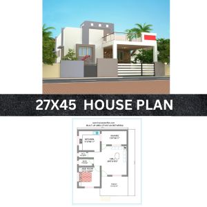 27 * 45 house plan