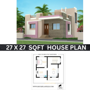 27 * 27 farmhouse design plan