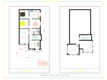 30 x 50 square feet house plan