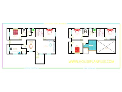 55x40 house floor layout