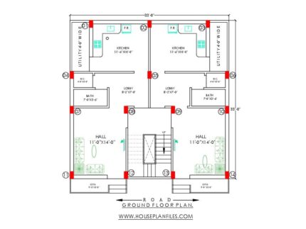 2 bedroom home design