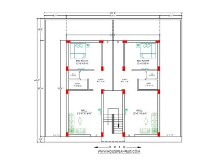 34x35 house plan