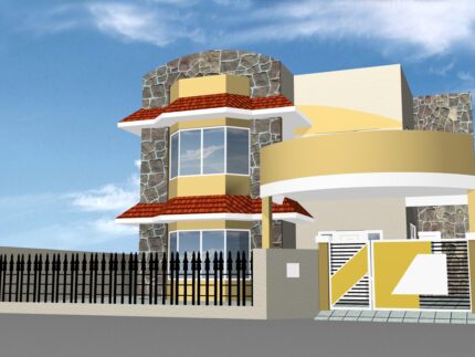 40 x 80 bunglow home design