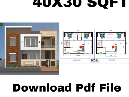 40X30 home architecture design