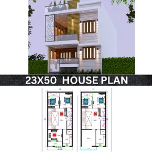 23x50 house plan