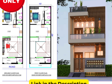 15X40 house plan