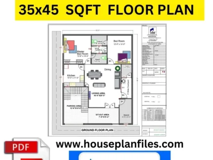 35 45 house 35x45 house plans