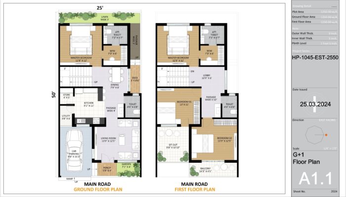 25*50 home design