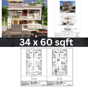 normal village house design