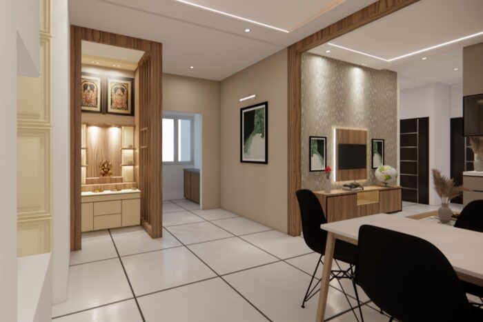 mandir interior design