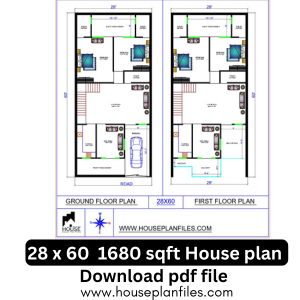 1680 sqft house plan