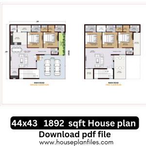 1892 Sqft House Plan