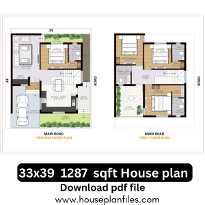 1287 sqft Dream Home