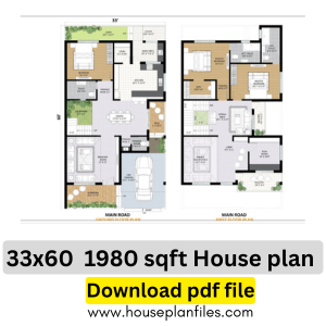 1980 sqft house plan