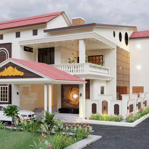 10000 sqft bunglow by house plan files
