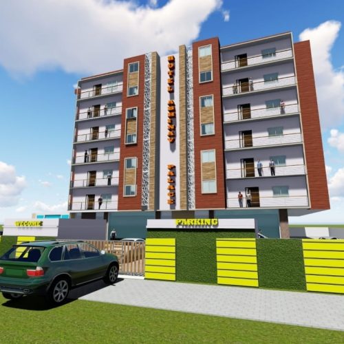 apartment 3d elevation