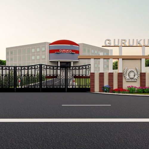 school building elevation design